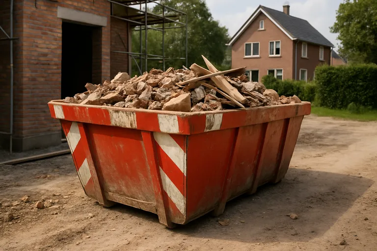 Hoe huur ik de beste bouwafval container?